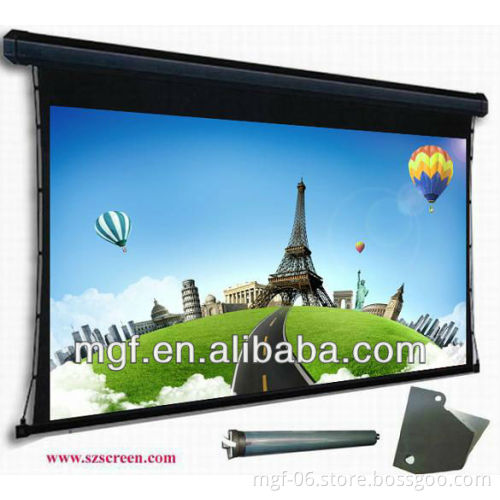 Motorised Tension Projector Screen /Electric Tab-tension Projection screen